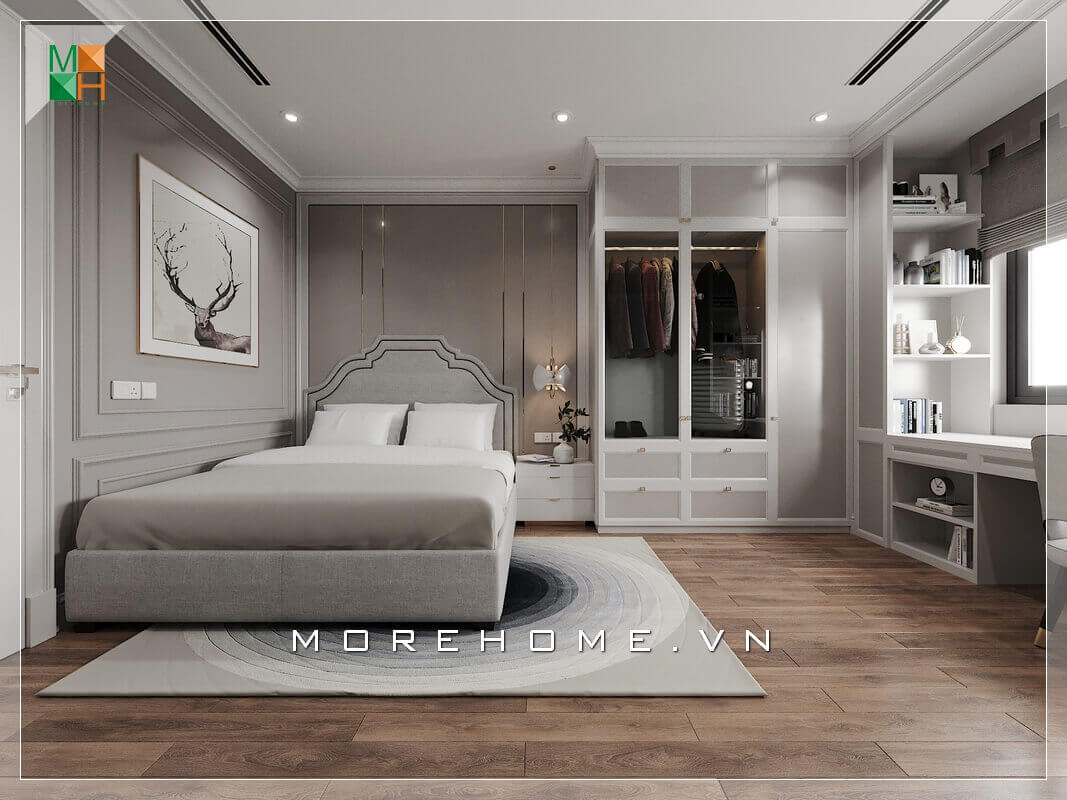 Cập nhật mẫu nội thất chung cư hiện đại + tân cổ điển| MoreHome